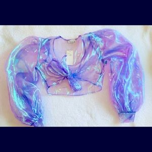 Sassy Multicolored swimsuit cover/ Top